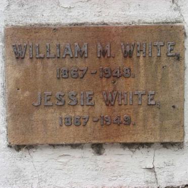 WHITE William M. 1867-1948 &amp; Jessie 1867-1849