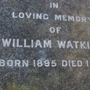 WATKINS William 1895-1962