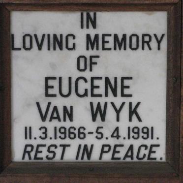 WYK Eugene, van 1966-1991