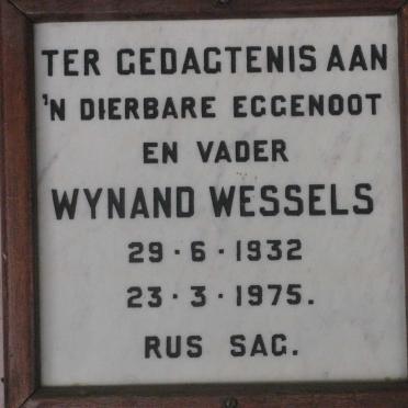 WESSELS Wynand 1932-1975