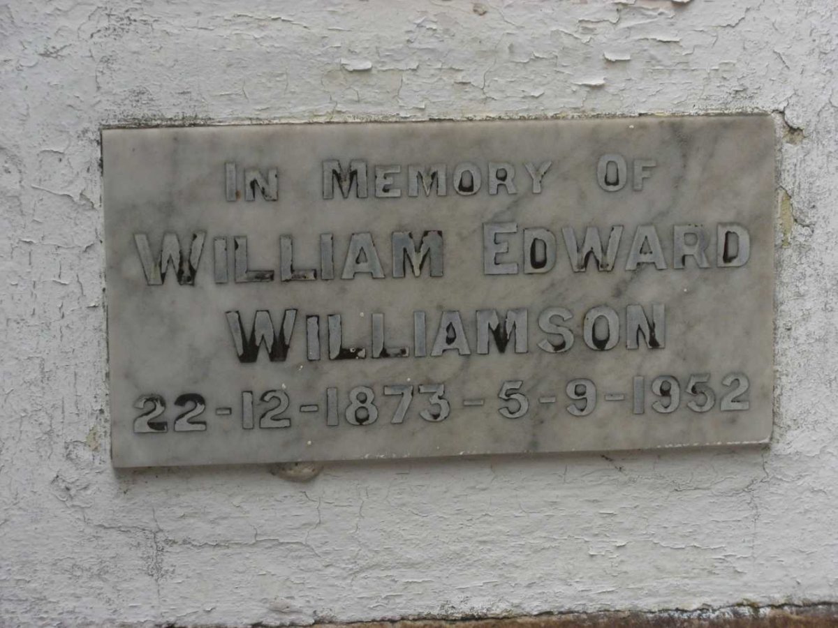 WILLIAMSON William Edward 1873-1952