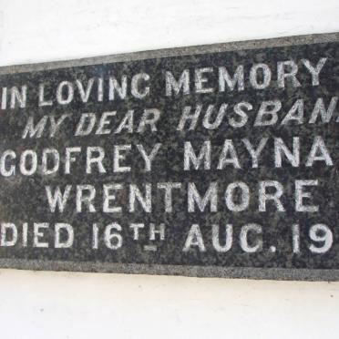 WRENTMORE Godfrey Maynard -1953