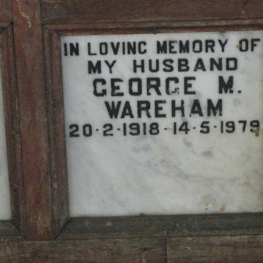 WAREHAM George M. 1918-1979