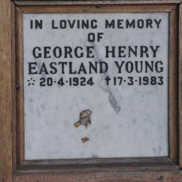 YOUNG George Henry Eastland 1924-1983