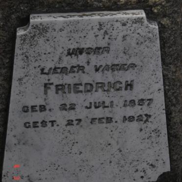 ? Friedrich 1857-1927