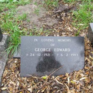 ? George Edward 1921-1983