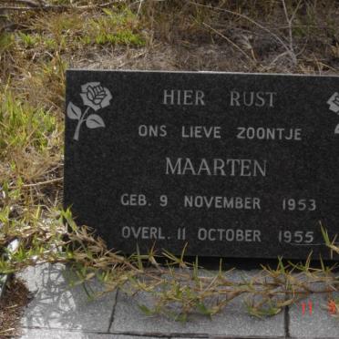 ? Maarten 1953-1955