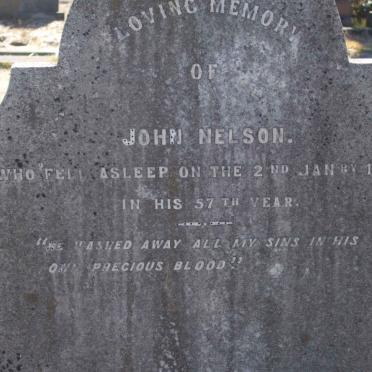 NELSON John -1891