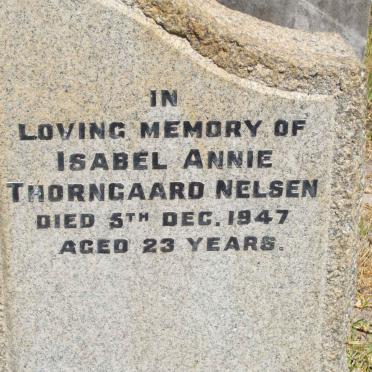 NELSEN Isabel Annie Thorngaard -1947