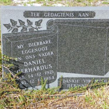 NIGRINI Daniel Gerhardus 1921-1984