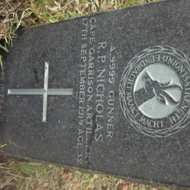 NICHOLAS R.P. -1919