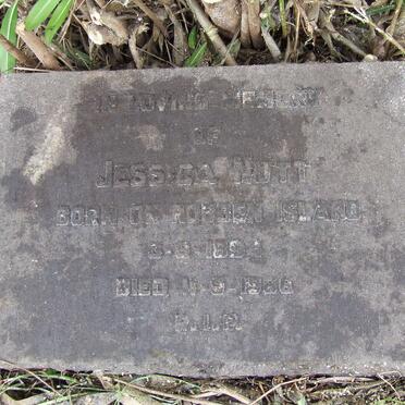 NUTT Jessica 1894-1966