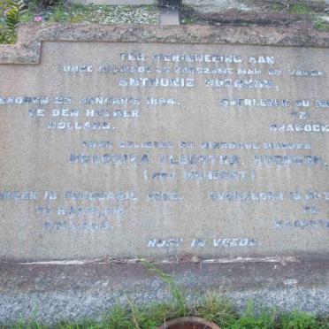 NUENSON Anthonie 1894-1945 &amp; Hendrika Albertha 1895-1952