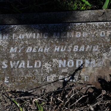 NORMAN Oswald S. -190?