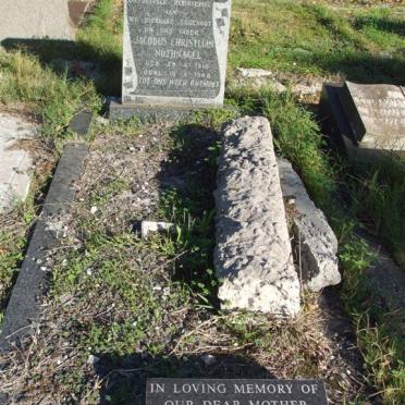 NOTHNAGEL Jacobus Christiaan 1916-1965 &amp; Dora 1919-1996