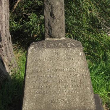 O'BRIEN Frank -1914