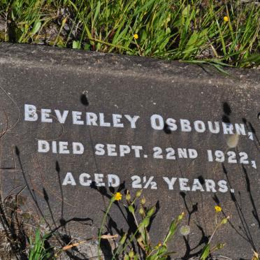 OSBOURN Beverley -1922