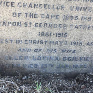 OGILVIE George -1915 &amp; Ellen Lovina -1925 