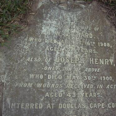 ORCHARD J.W. -1908 :: ORCHARD Joseph Henry -1900