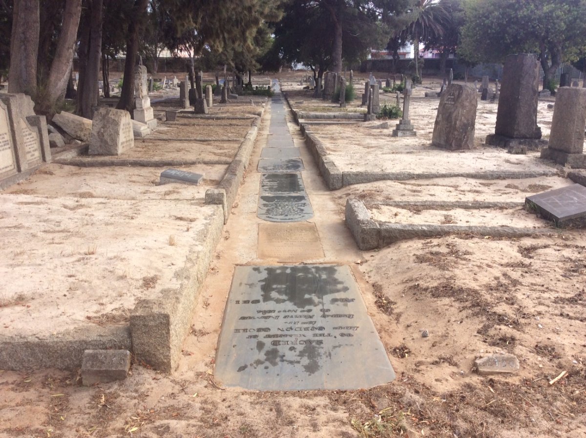 11. Reinterred graves from Somerset Road cemetery