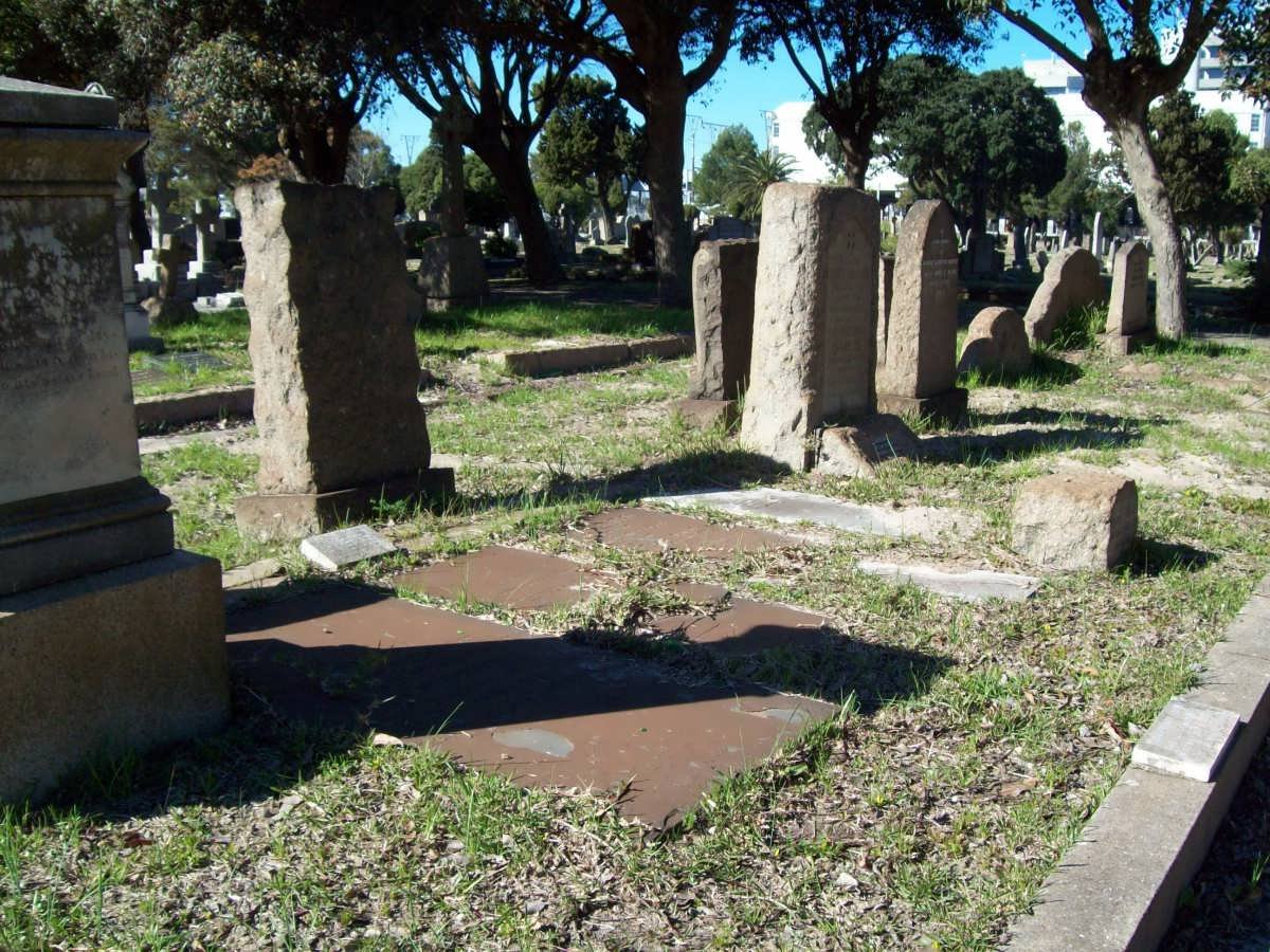 2. Overview of part of the cemetery