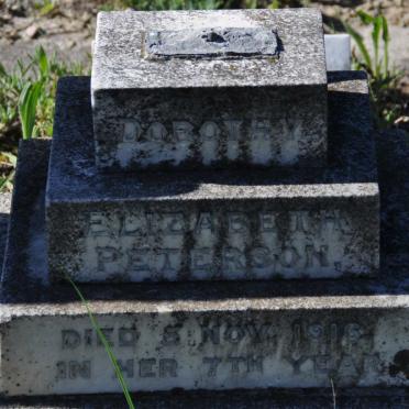 PETERSON Dorothy Elizabeth -1916