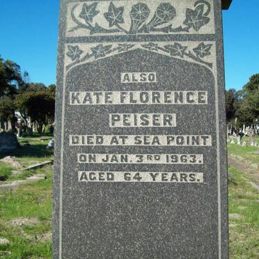 PEISER Kate Florence -1963