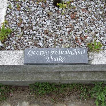 PEAKE George :: PEAKE Felicity :: PEAKE Karl