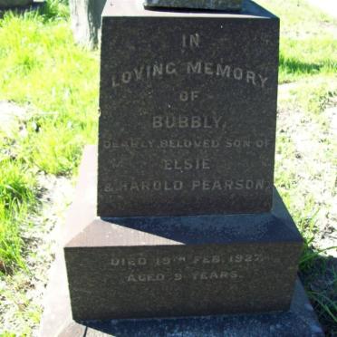 PEARSON &quot;Bubbly&quot; -1927