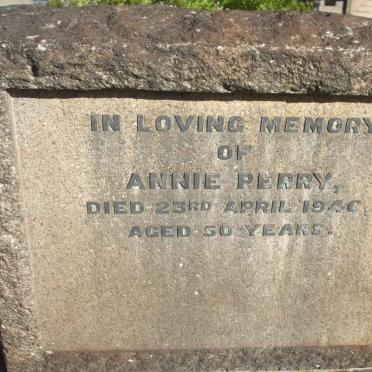 PERRY Annie  -1946 