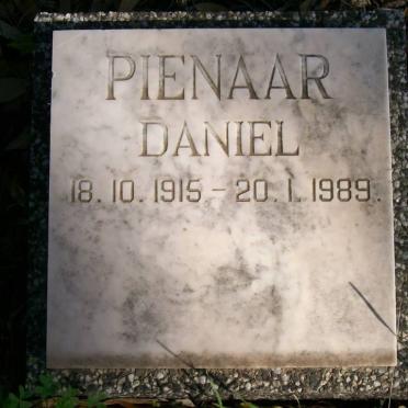 PIENAAR Daniel 1915-1989