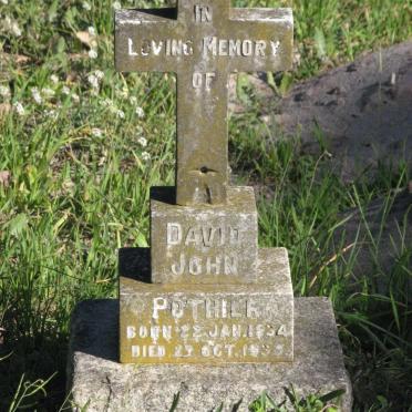 POTHIER David John 1934-1935