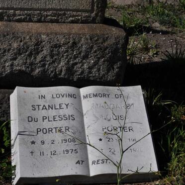 PORTER Andrew John 1873-1934 &amp; Hendrika Susanna BOSMAN 1878-1940