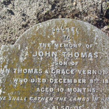 POCOCK John Thomas -1876 &amp; Grace Vernon -1868 :: POCOCK John Thomas -1843
