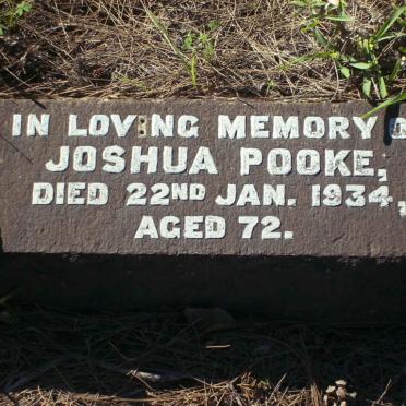 POOKE Joshua  -1934 