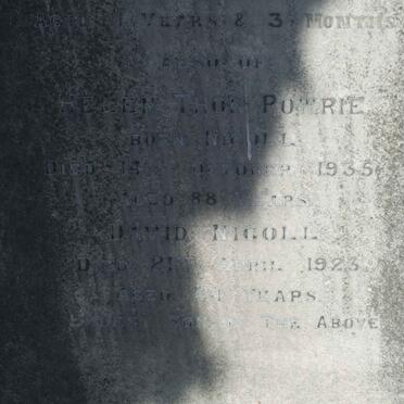 POWRIE David Nicoll -1923