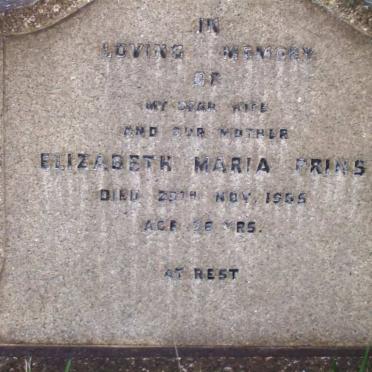 PRINS Elizabeth Maria -1965
