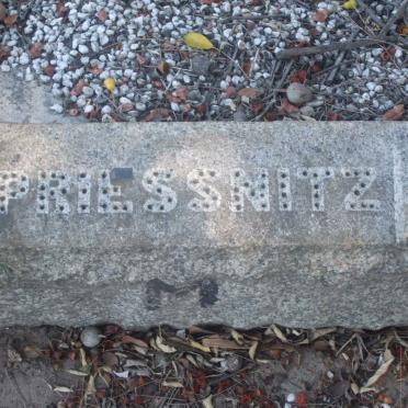 PRIESSNITZ Henry Frederich 1897-1969 &amp; Annie Maria 1893-1971 :: PRIESSNITZ Josef -1933 &amp; Hildegene -1967 