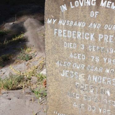 PRESTON Frederick -1943