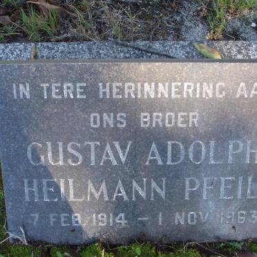 PFEIL Gustav Adolph Heilmann 1914-1963