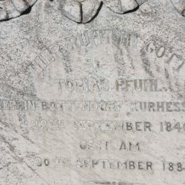PFUHL Tobias 1840-1883