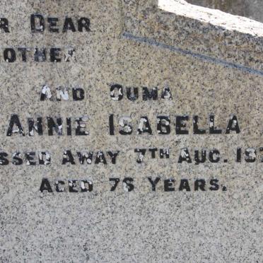 PFÜHL Friedrich Tobias -1951 &amp; Annie Isabella -1975 