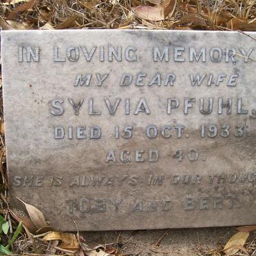 PFUHL Sylvia -1933
