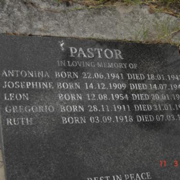 PASTOR family