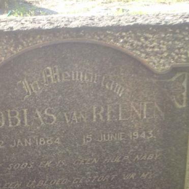 REENEN Tobias, van 1884-1943