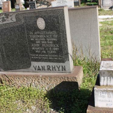 RHYN John Hendrick, van -1967 :: ? Desmond ?-1946