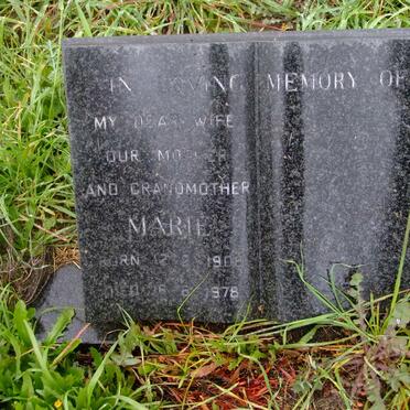 RICHARDS Marie 1908-1978