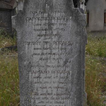ROZARIO Mariano 1847-1922 &amp; Caroline 1852-1901 :: ROZARIO John 1874-1934 :: ROZARIO Henry 1891-1901