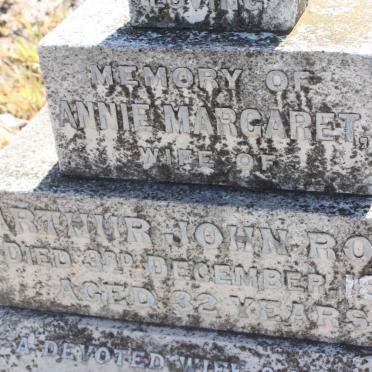 ROWE Annie Margaret -189?