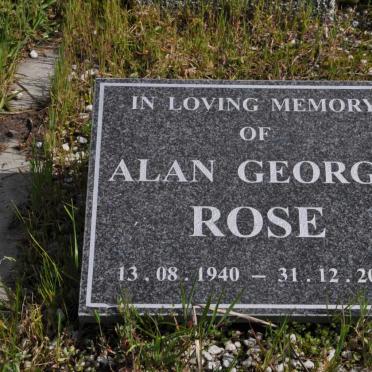 ROSE Alan George 1940-2009